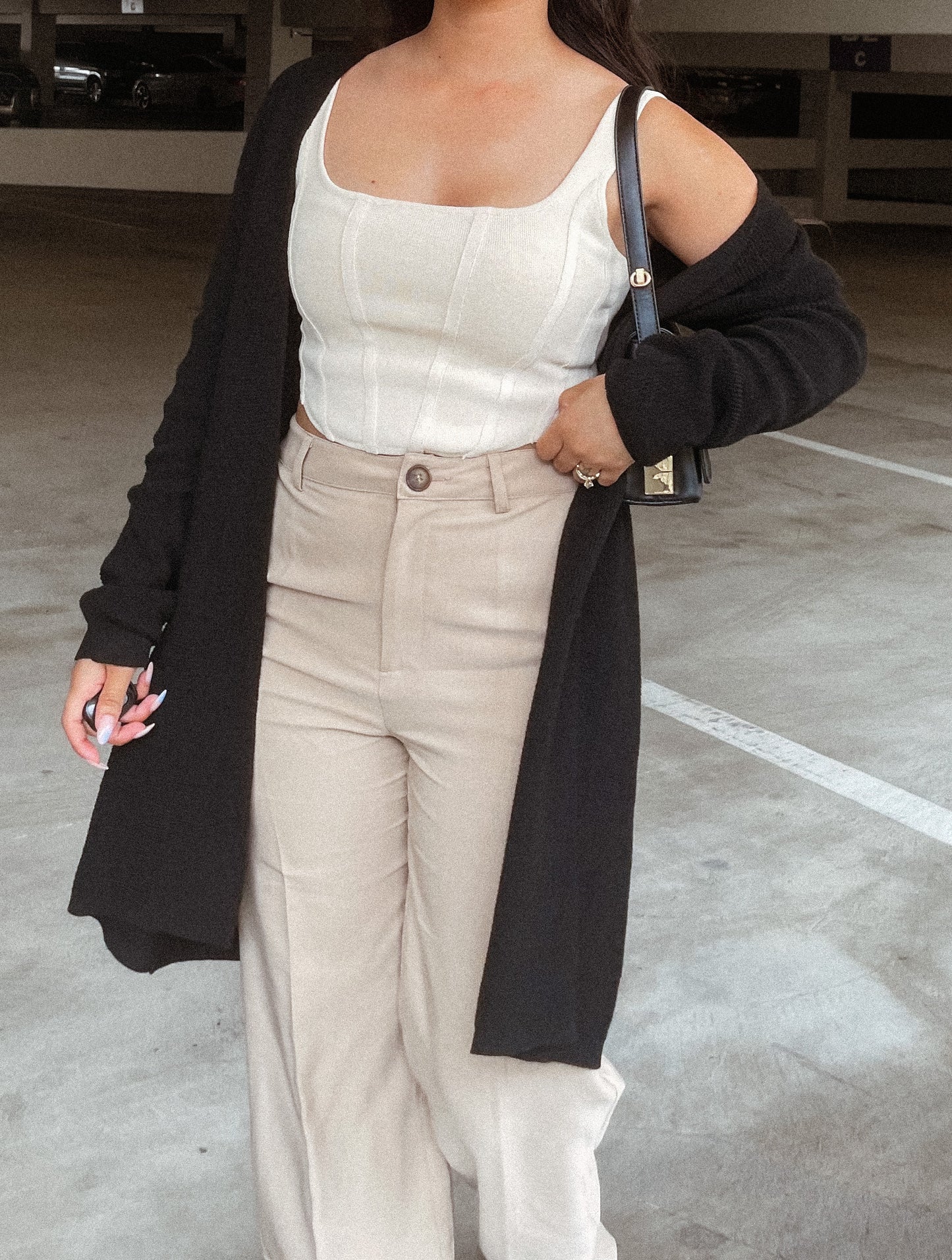 Stay Neutral Bustier Top